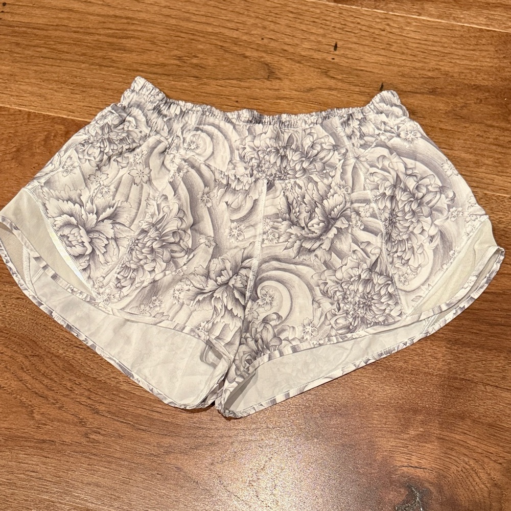 Lululemon Floral Patterned Shorts